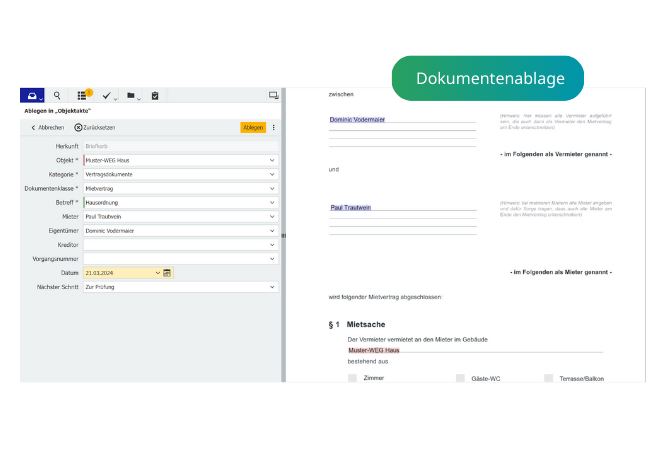immoDocument.FLOW Dokumentenablage immoDocument.FLOW Dokumentenablage